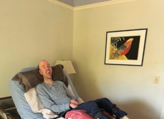 What James Freebury can remember of his aneurysm was a blinding headache.