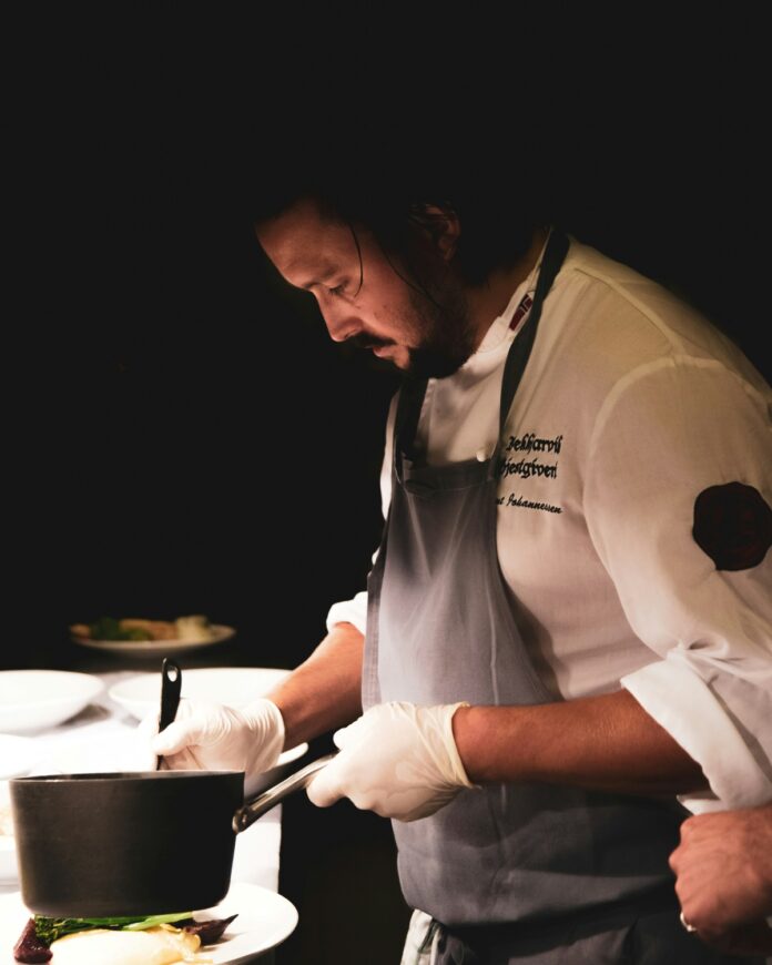 “Is [insert celebrity chef’s name here] working today?” customers would frequently ask. “He just left,” we were instructed to say.