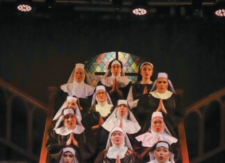 The stage adaptation of the film 'Sister Act,' currently running at 6th Street Playhouse, is a full-blown musical comedy.