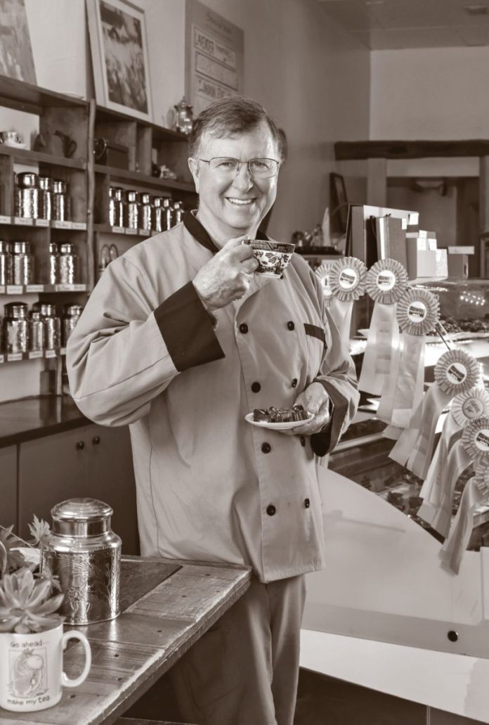 The Face of Organic Chocolate and Tea