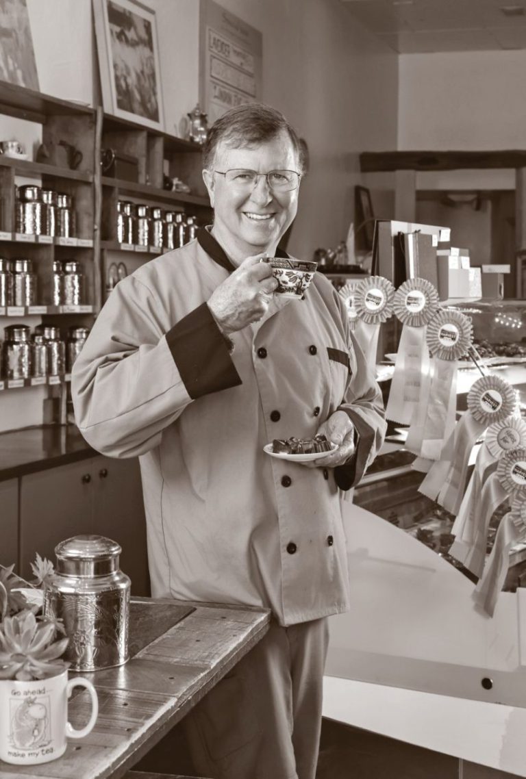 The Face of Organic Chocolate and Tea