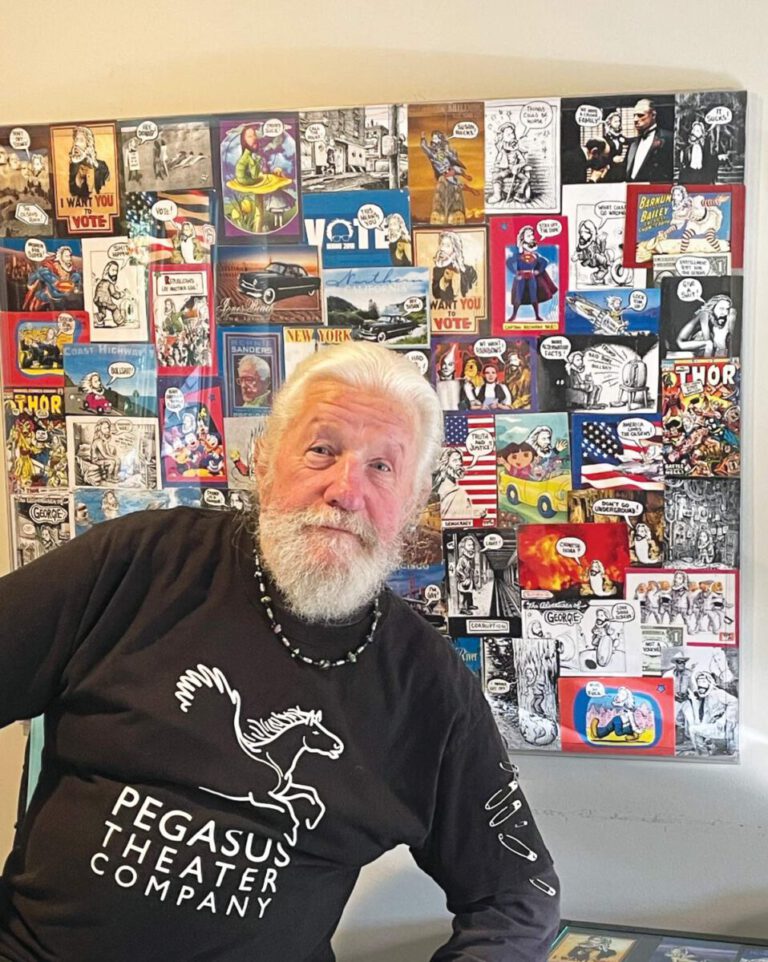 Postcards From George Shult: Artist Sends Art With Heart