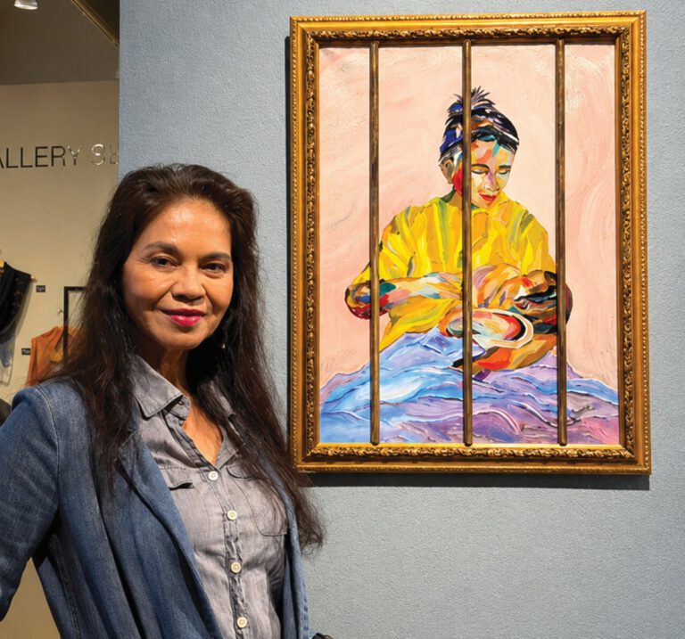 Reflective Moment: Sebastopol Artist Maria Isabel Lopez