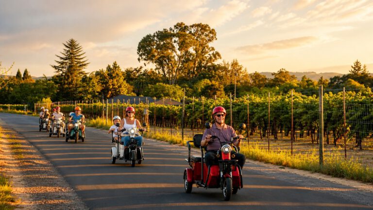 Pushpak Rolls into Healdsburg with Tours and a Ribbon Cutting
